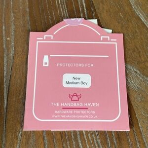 NWT - Hardware Covers for the Chanel New Medium Boy Bag